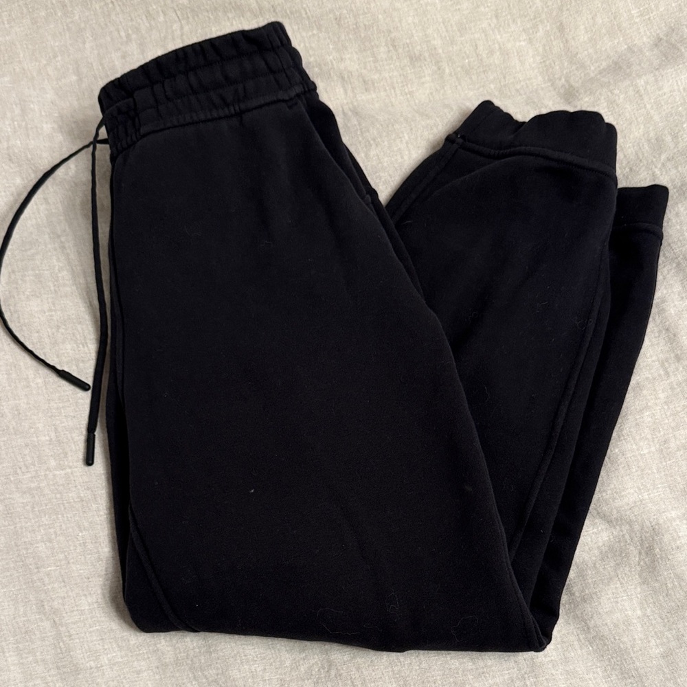 Lululemon Black Jogger Sweatpants
